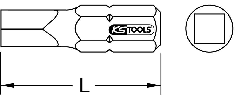 Embout de vissage KS TOOLS 911.7889