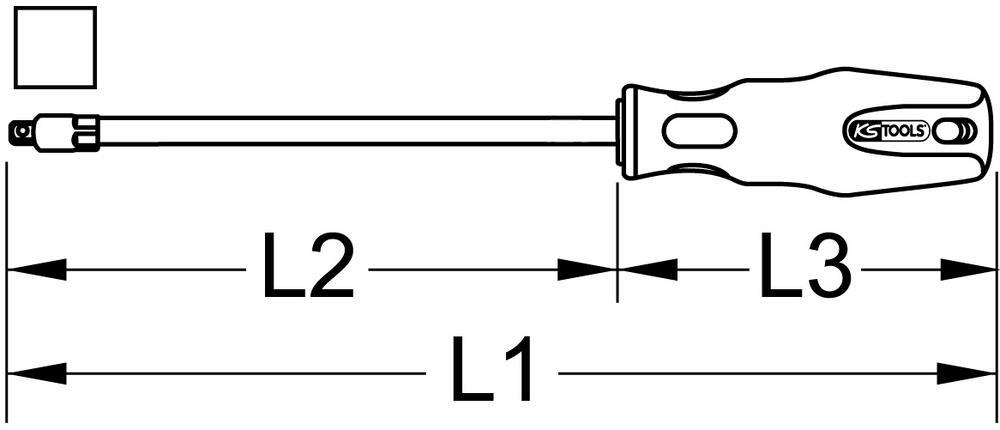 Tournevis KS TOOLS ref. 159.1183