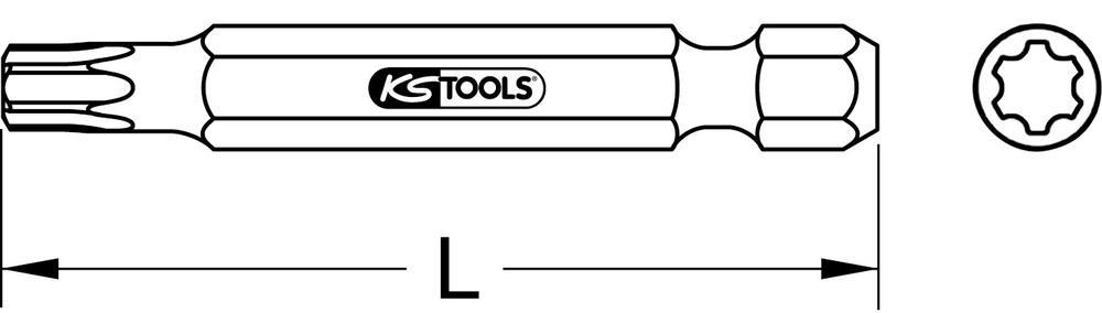 Embout de vissage KS TOOLS 911.8355