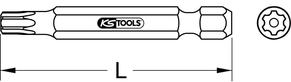 Embout de vissage KS TOOLS 911.8363
