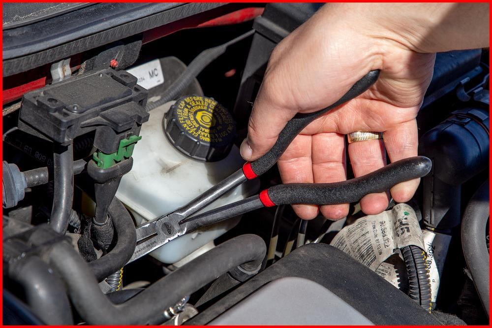 Pince à bec KS TOOLS 500.7161