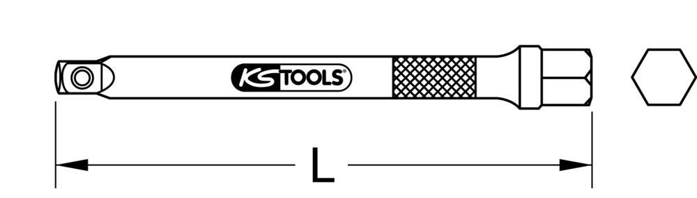Rallonge KS TOOLS 911.2585