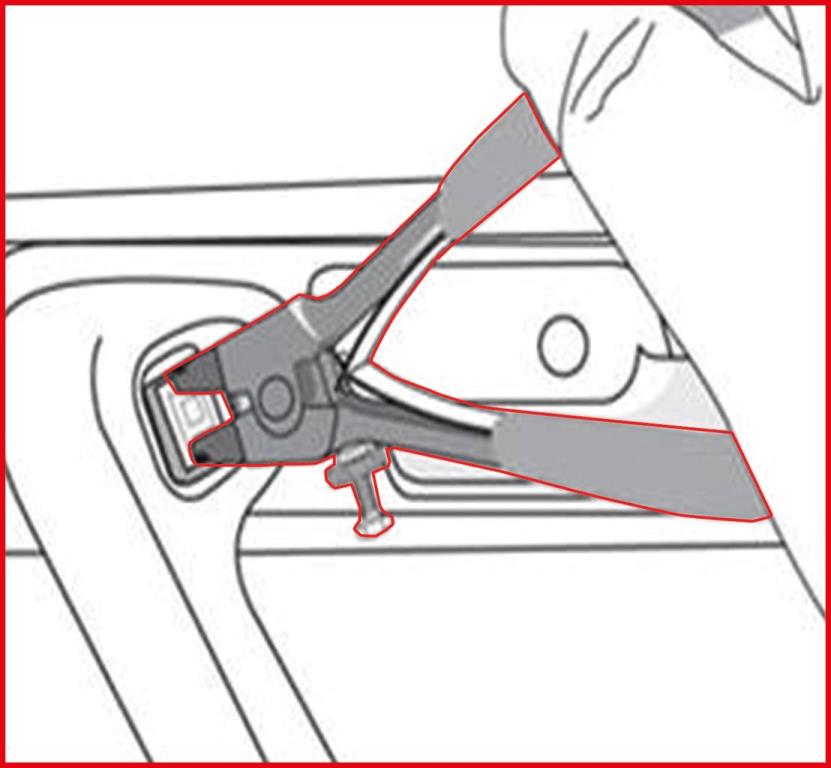 Outils pour portes, rétroviseurs et garnitures KS TOOLS ref. 115.1305