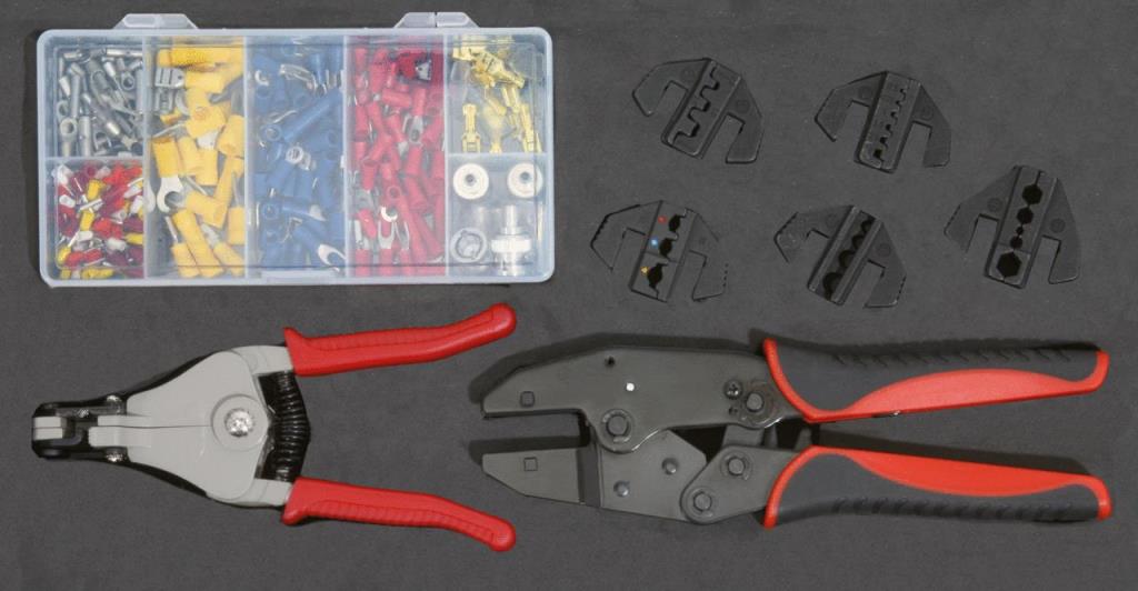 Coffret de cosses et pinces à sertir KS TOOLS 115.1400