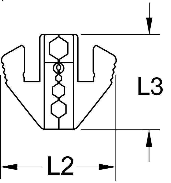 Pince à sertir KS TOOLS 115.1419
