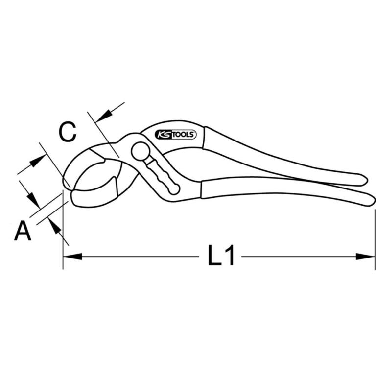 Clé KS TOOLS 116.1200