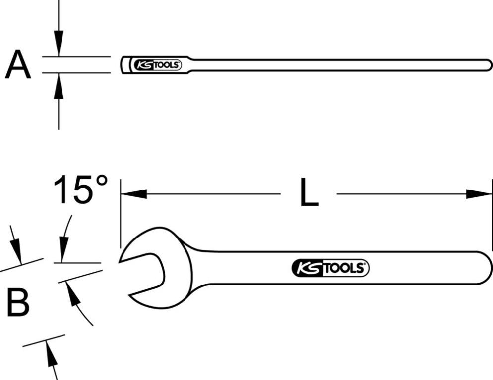 Clé KS TOOLS 117.1527