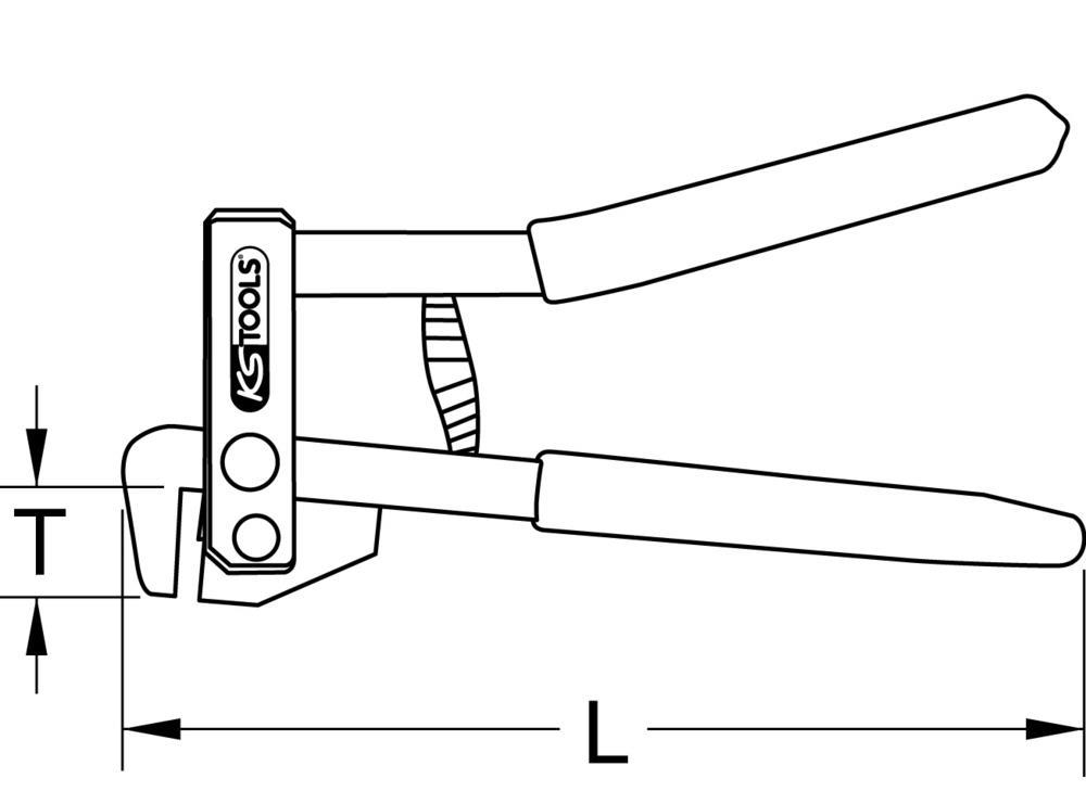 Outils de redressage carrosserie KS TOOLS ref. 118.0056