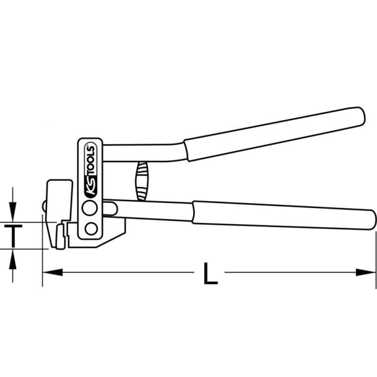 Outils de redressage carrosserie KS TOOLS ref. 118.0058