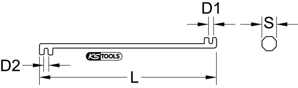Outil KS TOOLS 118.3121