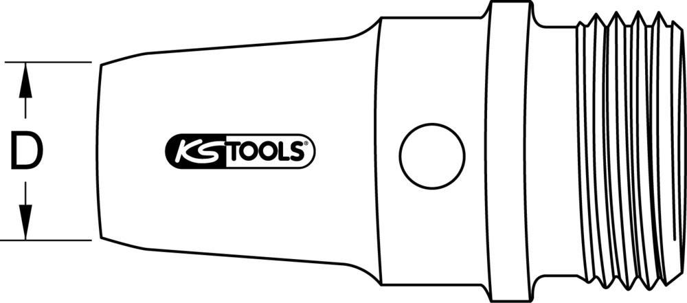 Kit emporte-pièces KS TOOLS ref. 129.0103