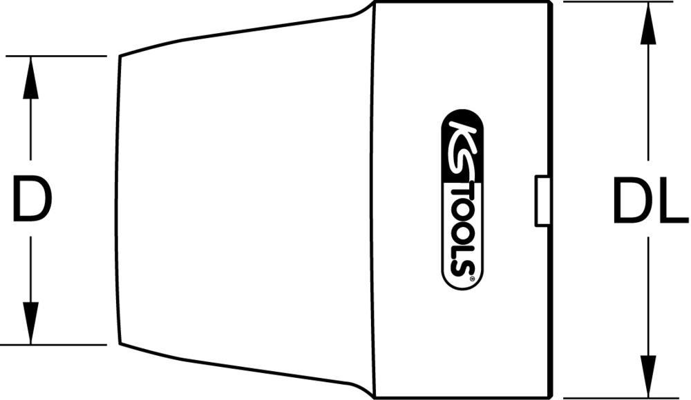 Kit emporte-pièces KS TOOLS 129.0118
