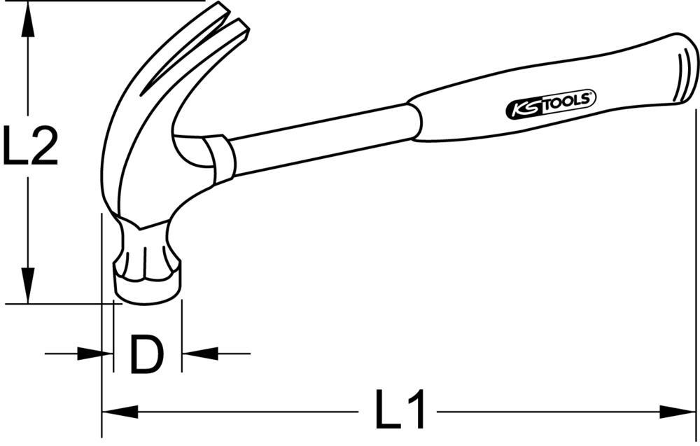 Marteau KS TOOLS ref. 140.2006