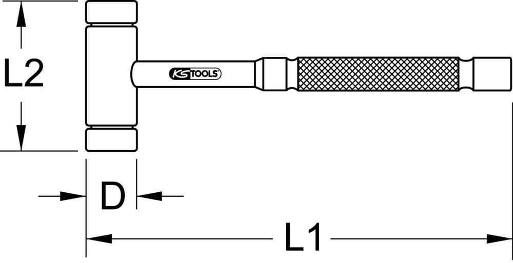 Marteau KS TOOLS ref. 140.2081
