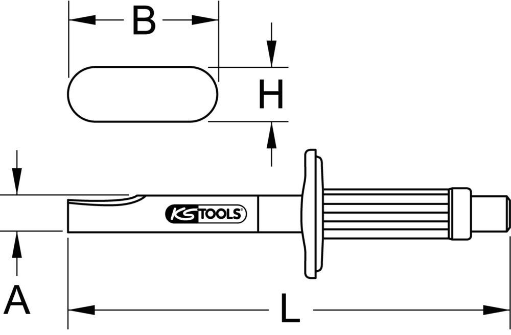 Burin KS TOOLS 140.2165