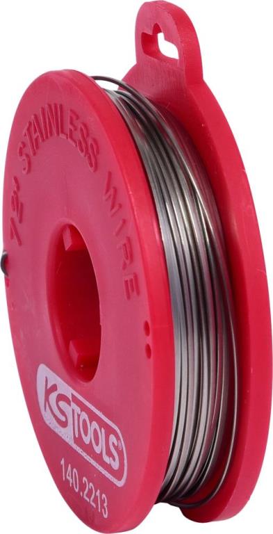 KS Tools 140.2212 - Corde à Piano - Fil Tressé - 0,8 Mm - L