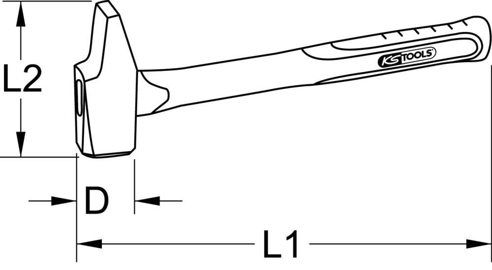 Marteau KS TOOLS ref. 142.1031