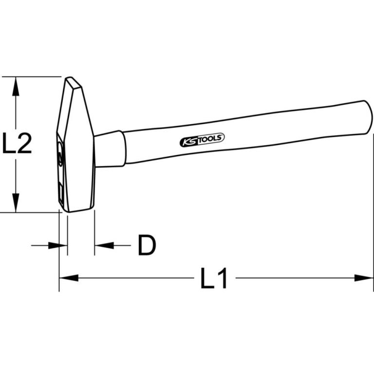 Marteau KS TOOLS ref. 142.1350