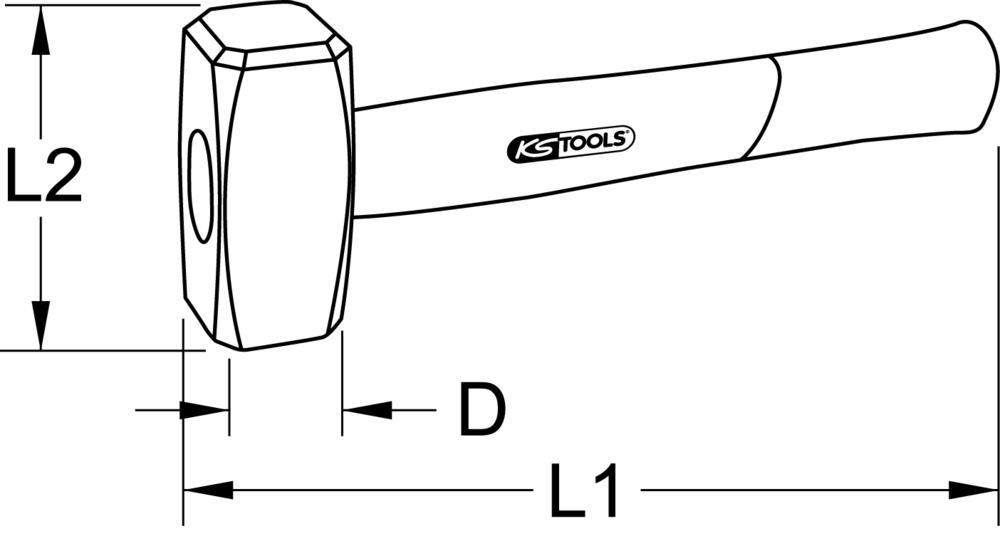 Massette KS TOOLS ref. 142.5100