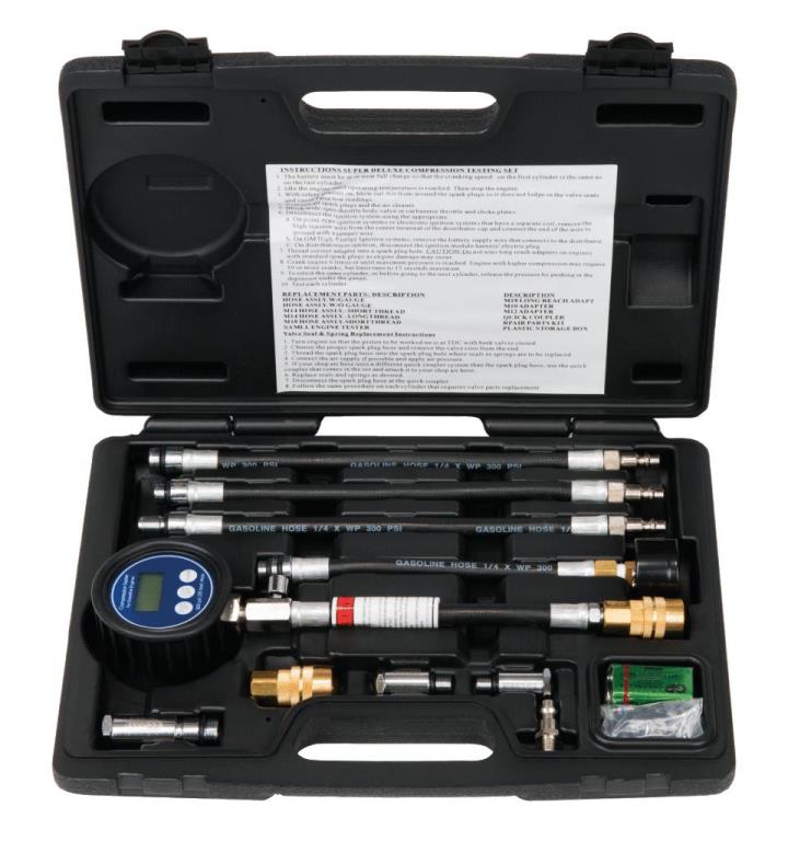 Coffret de contrôle d'étanchéité de cylindre KS TOOLS ref. 150.1650