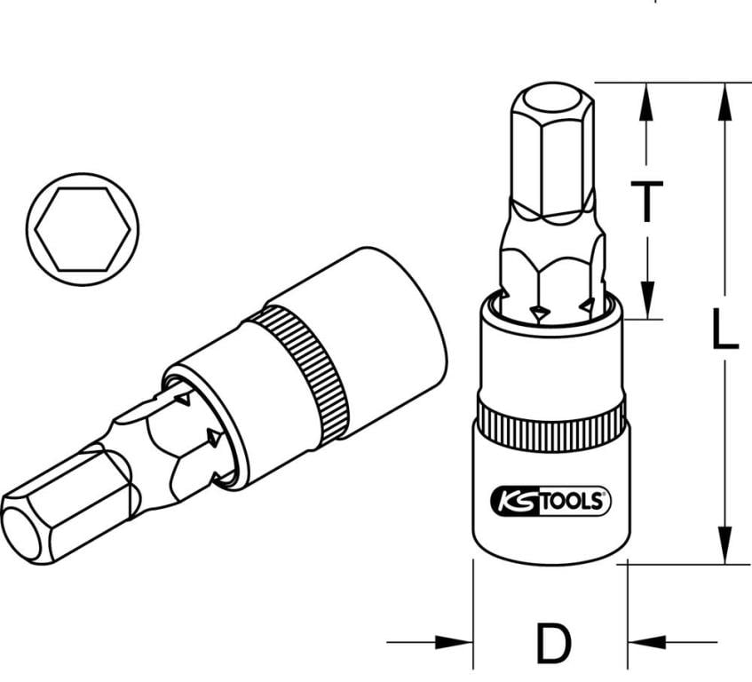 Douille étrier KS TOOLS ref. 911.3927