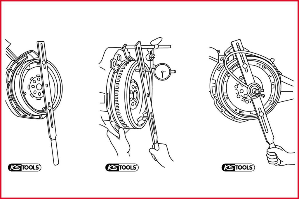 Kit d'outils de réglage, épure de distribution KS TOOLS ref. 150.2425