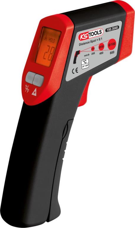 Thermomètre laser KS TOOLS 150.3040