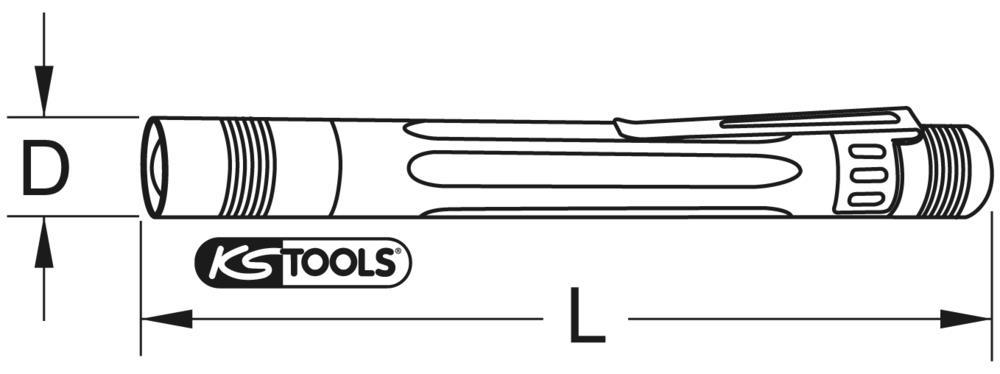 Lampe à LED KS TOOLS ref. 150.4370