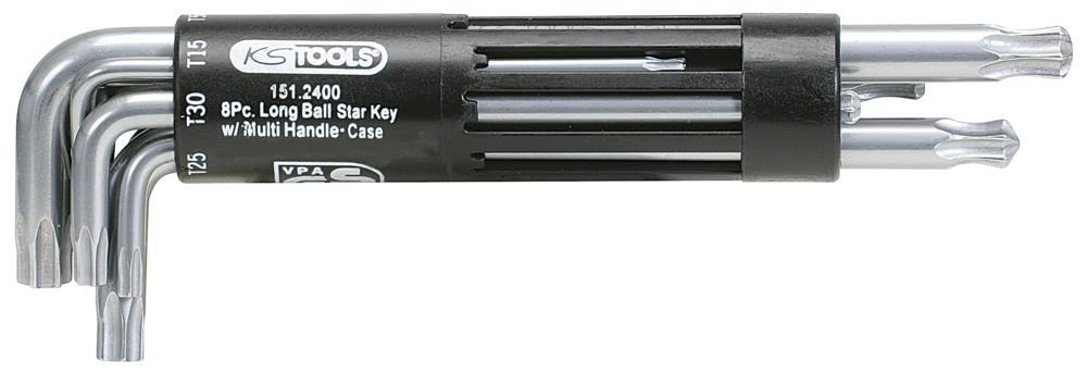Jeux de clés mâles Torx - Allen KS TOOLS ref. 151.2400