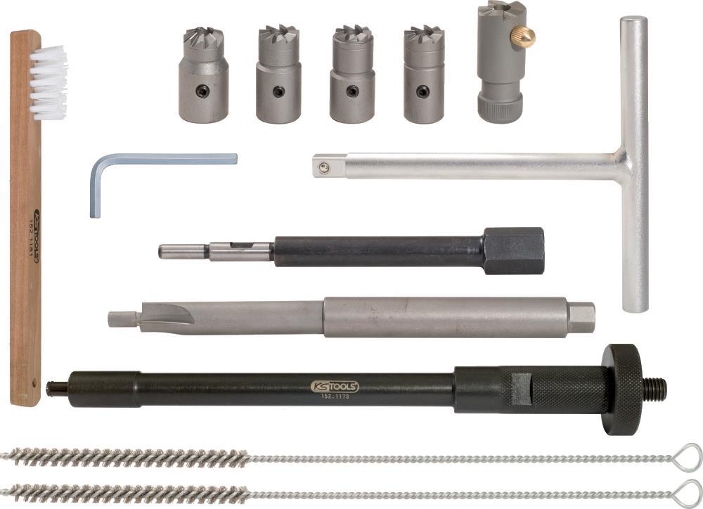 Coffret de nettoyage des sièges injecteurs KS TOOLS ref. 152.1170