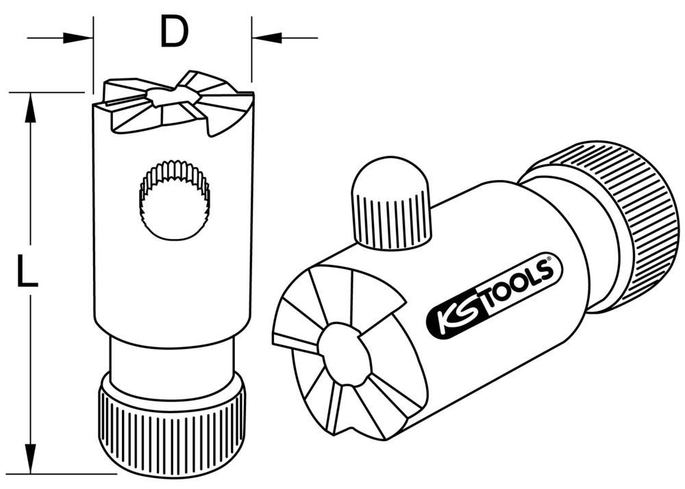 Coffret de nettoyage des sièges injecteurs KS TOOLS ref. 152.1179