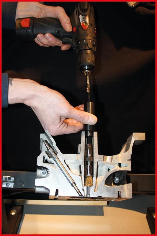 Coffret de nettoyage des sièges injecteurs KS TOOLS ref. 152.1370