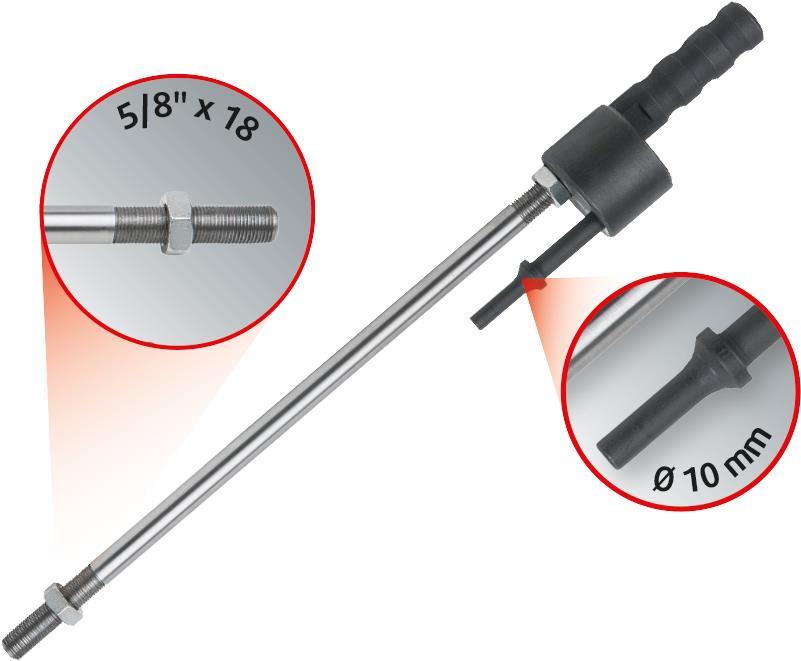 Coffret d'extraction injecteurs KS TOOLS ref. 152.1450