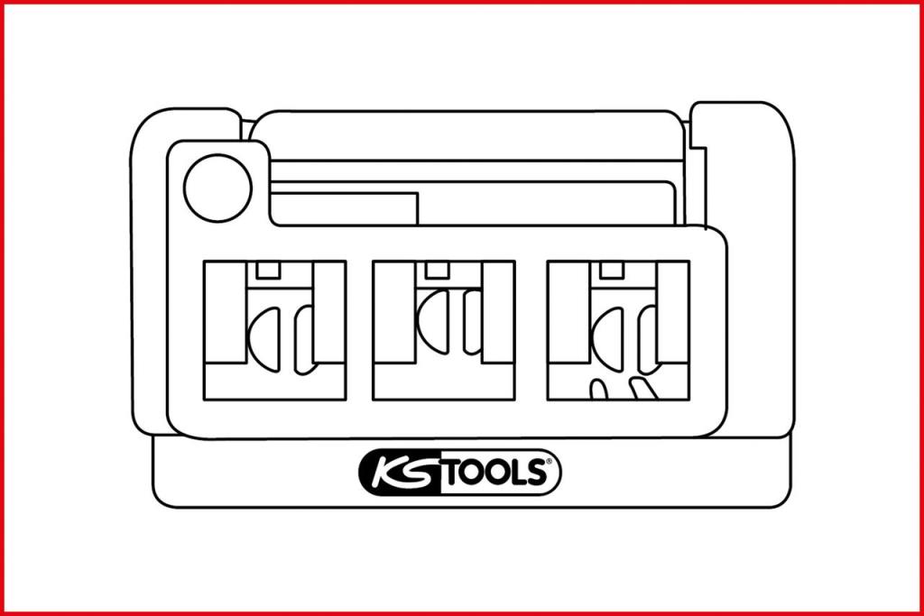 Extracteur de cosses KS TOOLS ref. 154.0012