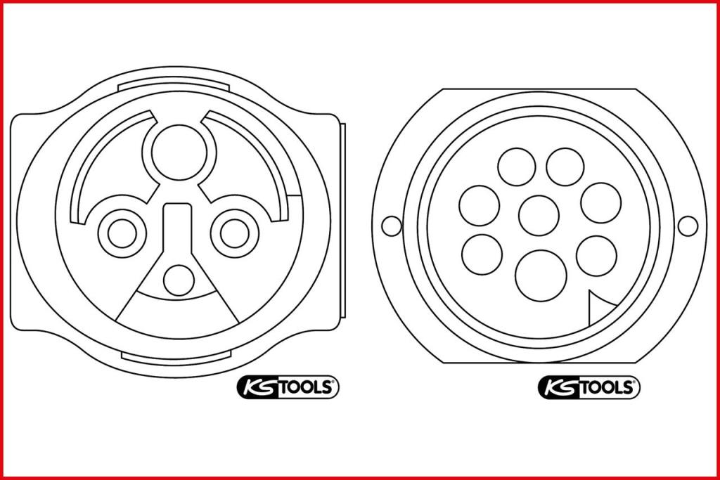 Extracteur de cosses KS TOOLS ref. 154.0013