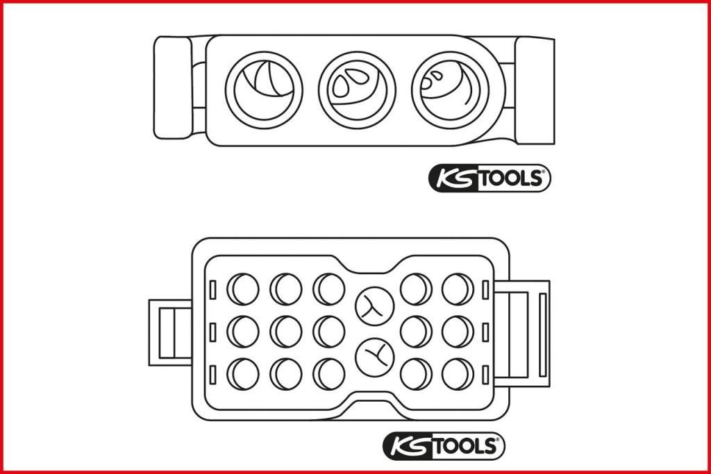 Extracteur de cosses KS TOOLS ref. 154.0013
