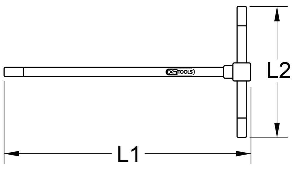 Clé mâle KS TOOLS 158.5207