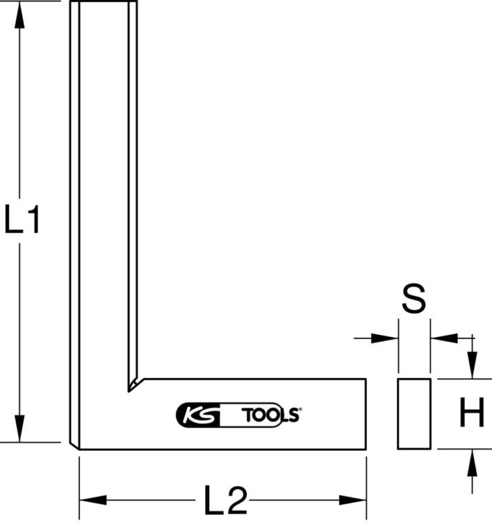 Equerre KS TOOLS ref. 300.0200