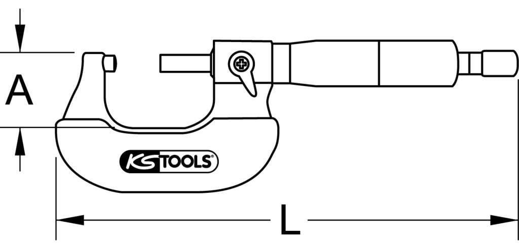 Micromètre KS TOOLS ref. 300.0556