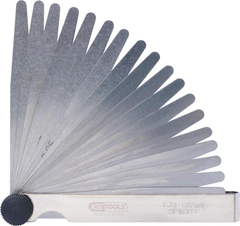 Jauge d'épaisseur , lamelles KS TOOLS ref. 300.0600