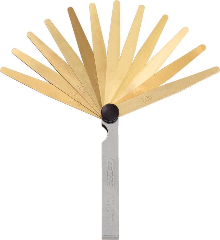 Jauge d'épaisseur , lamelles KS TOOLS ref. 300.0613