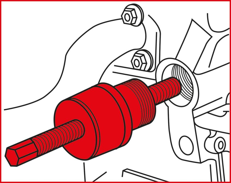 Coffret de calage (Outils de calage moteur) KS TOOLS ref. 400.1075