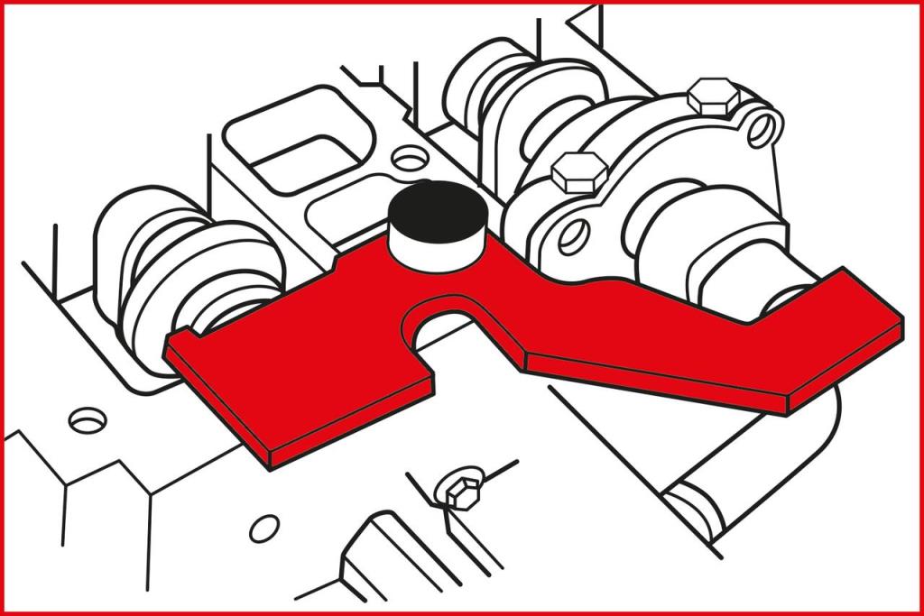 Coffret de calage (Outils de calage moteur) KS TOOLS ref. 400.4150