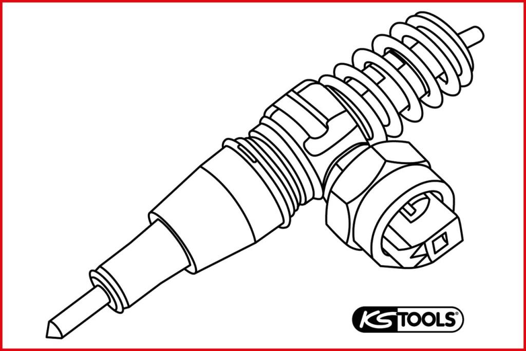 Outils pour pompes à injection KS TOOLS ref. 400.9080
