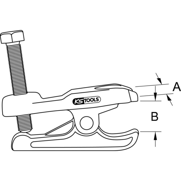 Extracteur de rotule (Arrache rotule) KS TOOLS ref. 450.0051