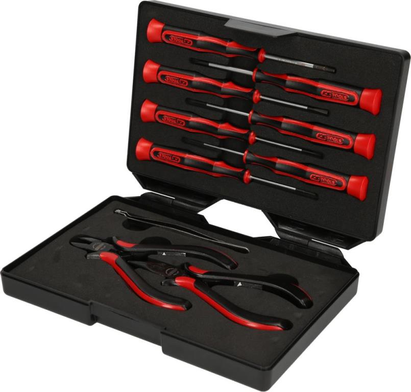 Coffret de pinces et tournevis électroniques KS TOOLS ref. 500.7180
