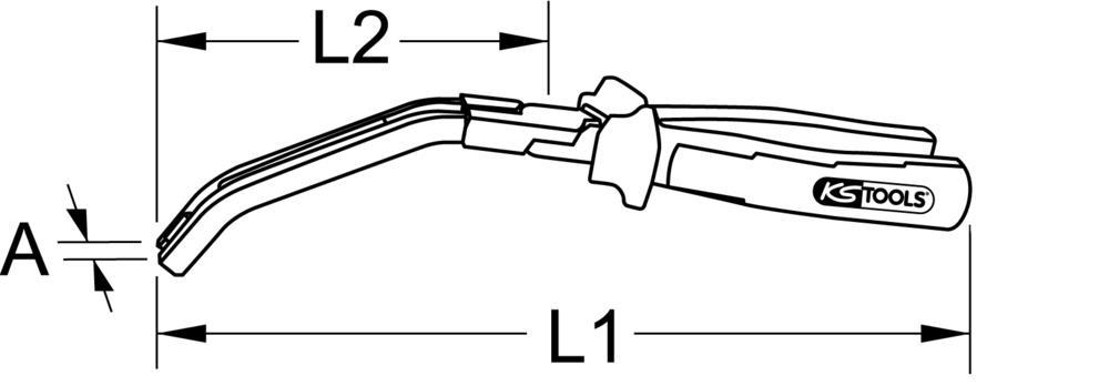 Pince à bougies KS TOOLS ref. 500.7310