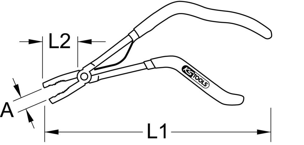 Pince à bougies KS TOOLS ref. 500.7335
