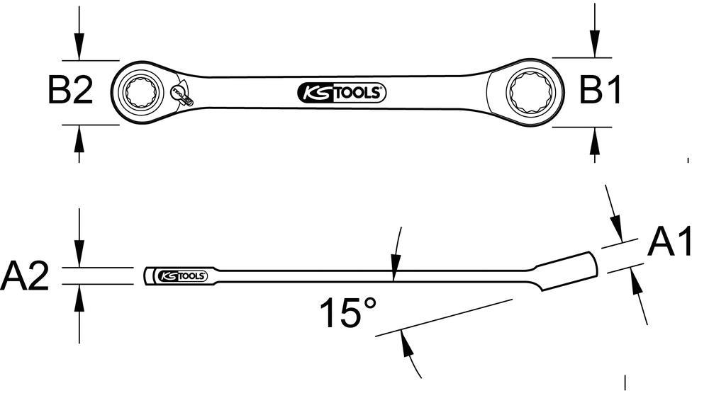 Clé KS TOOLS 503.4691