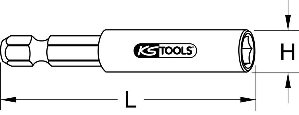 Doigt magnétique pour embout KS TOOLS ref. 514.1102